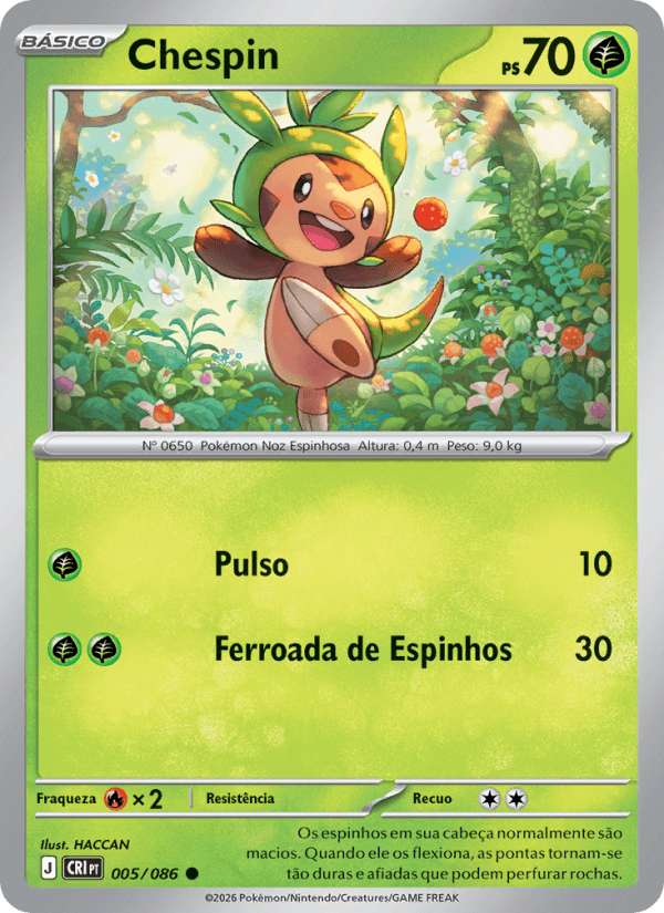 Chespin 005/86