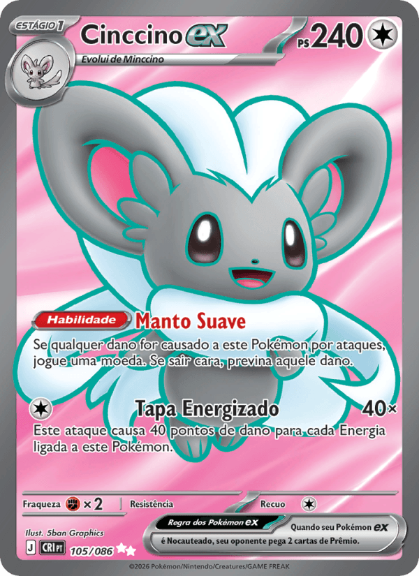 Cinccino ex 105/86