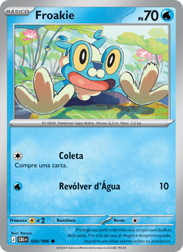 Froakie 020/86
