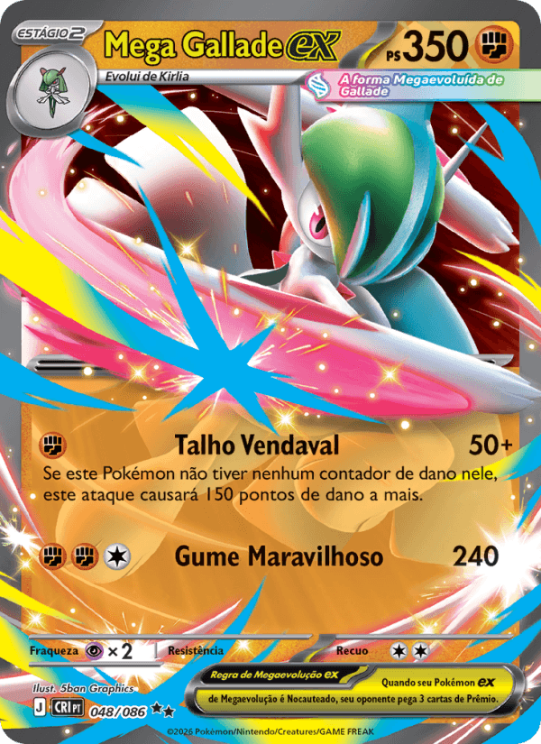 Mega Gallade ex 048/86