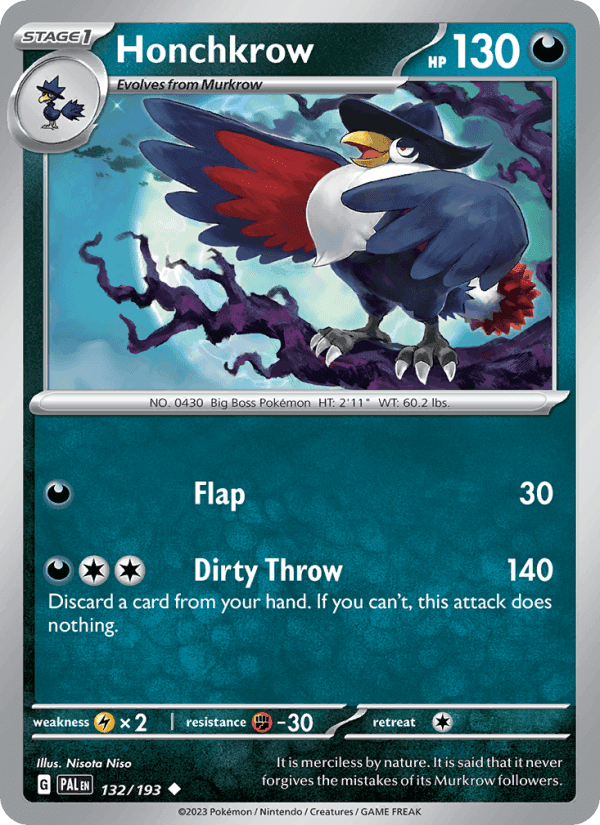 Honchkrow 132/193