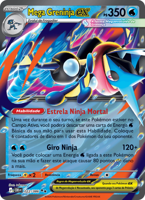 Mega Greninja ex 022/86