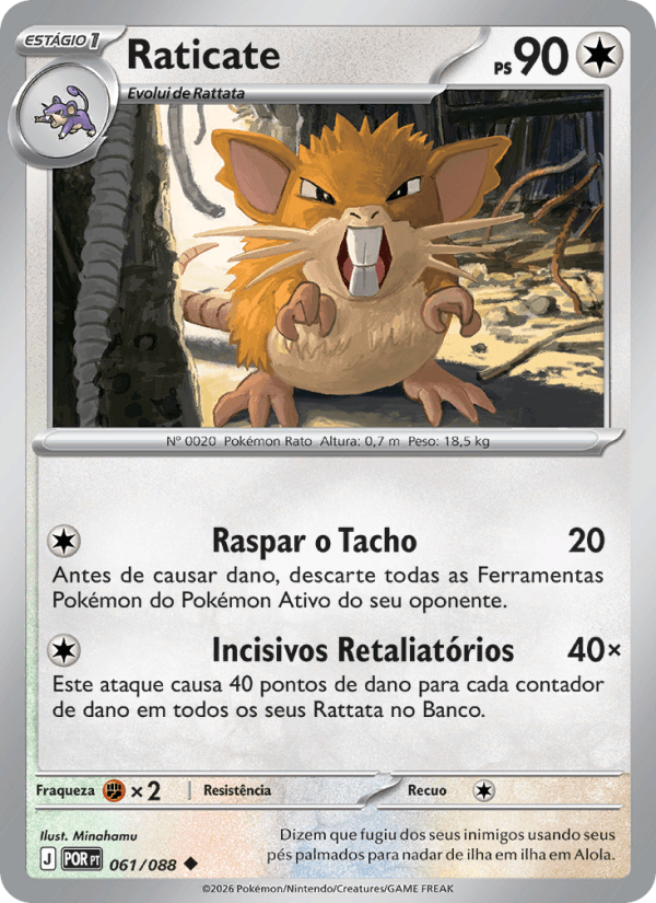 Raticate 061/88