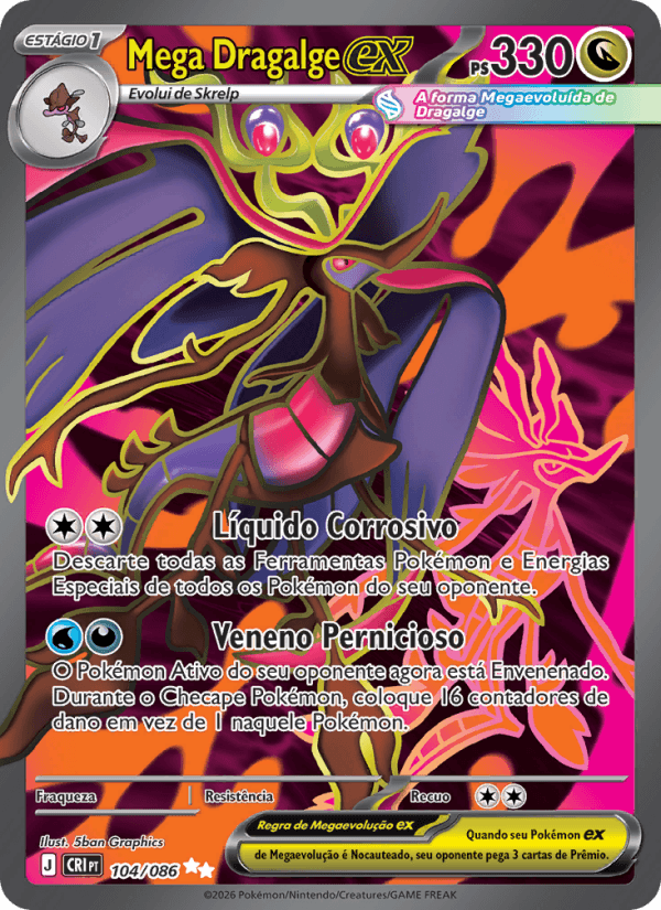 Mega Dragalge ex 104/86