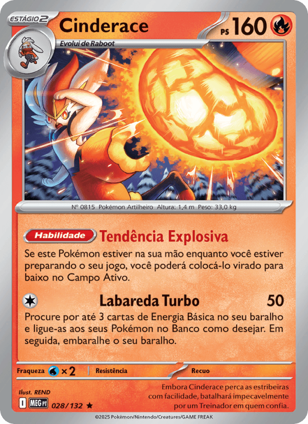 Cinderace 028/132