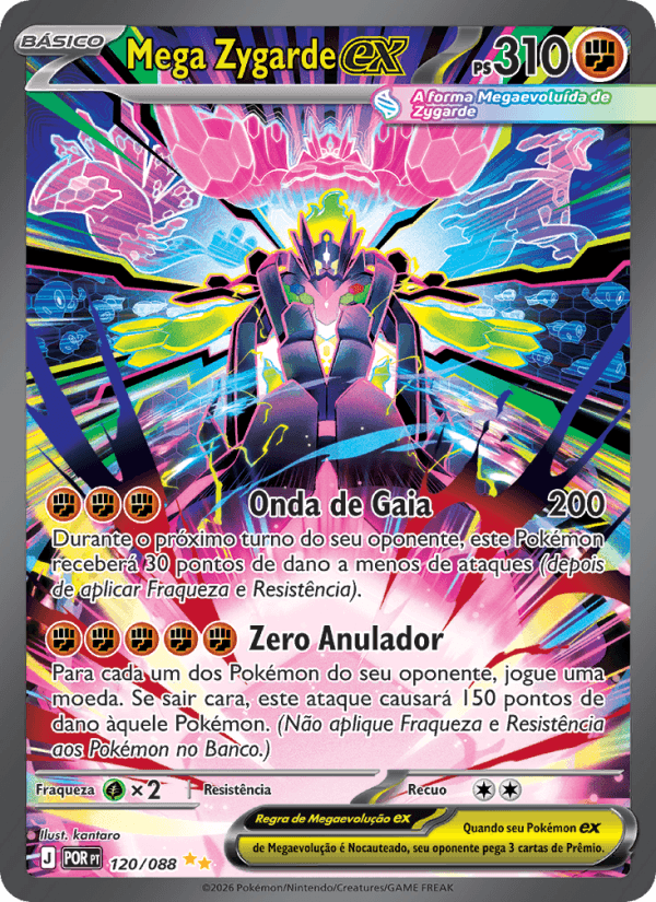 Mega Zygarde ex 120/88