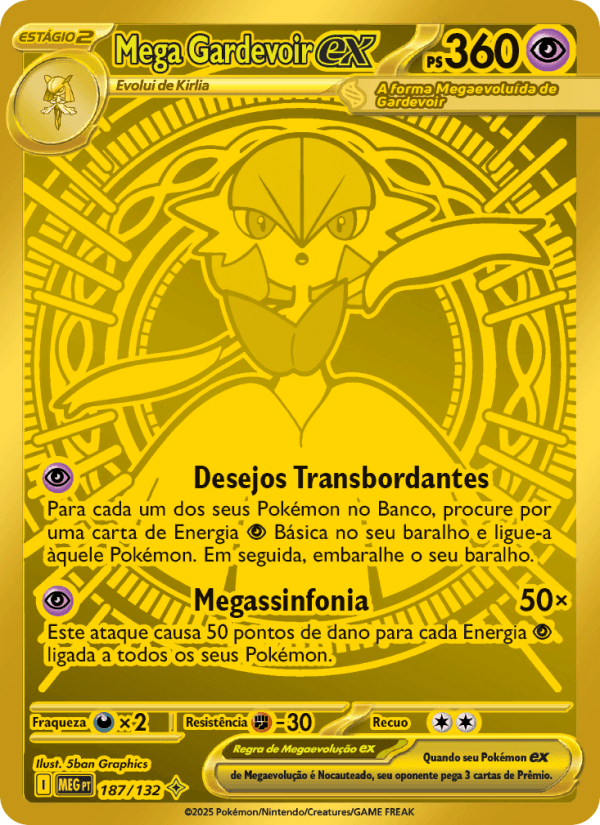 Mega Gardevoir ex 187/132