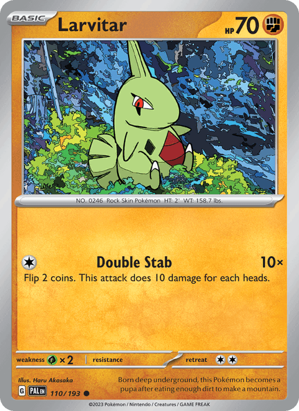 Larvitar 110/193