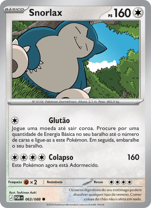 Snorlax 063/88