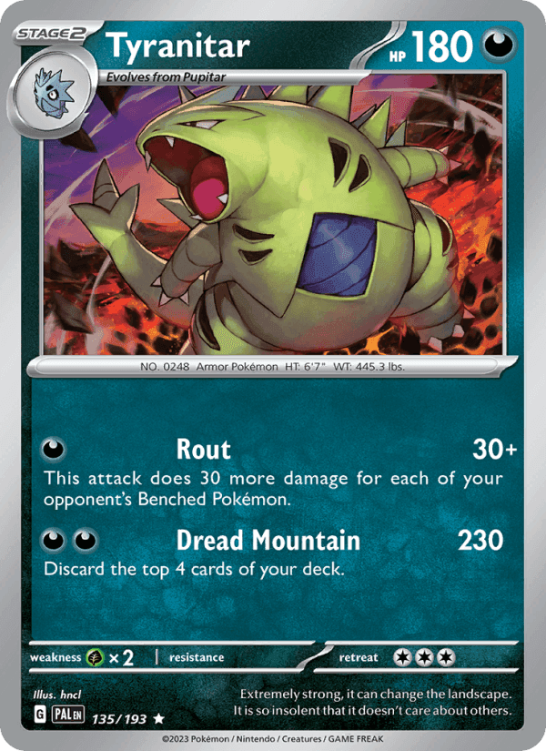 Tyranitar 135/193