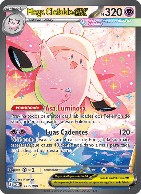 Mega Clefable ex 119/88