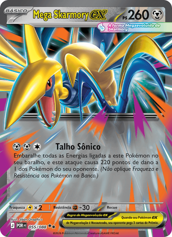 Mega Skarmory ex 055/88