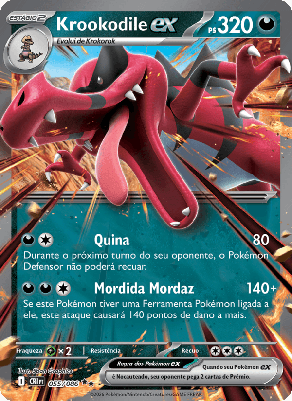 Krookodile ex 055/86