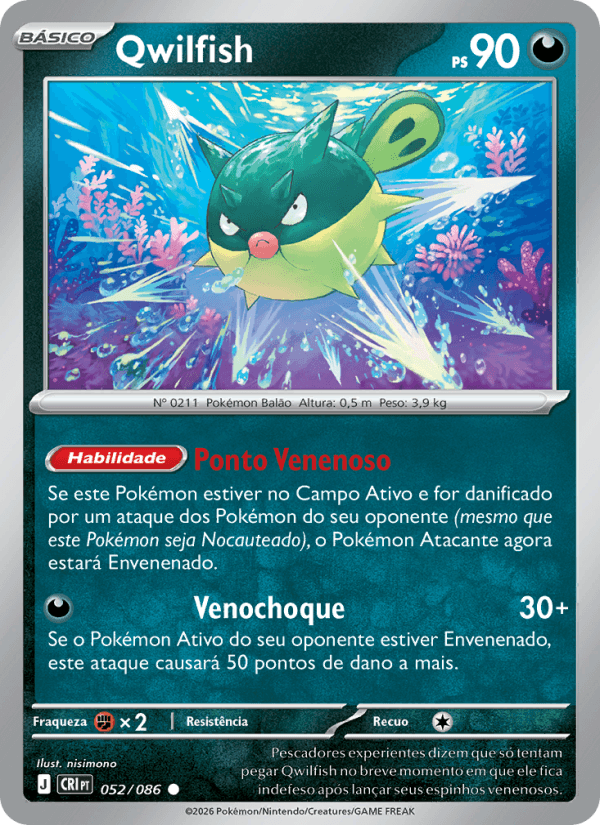 Qwilfish 052/86