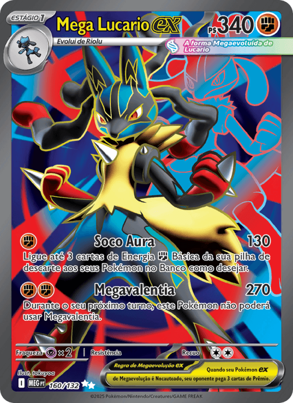 Mega Lucario ex 160/132