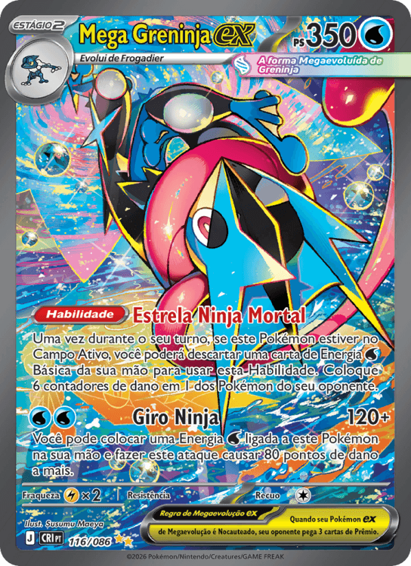 Mega Greninja ex 116/86