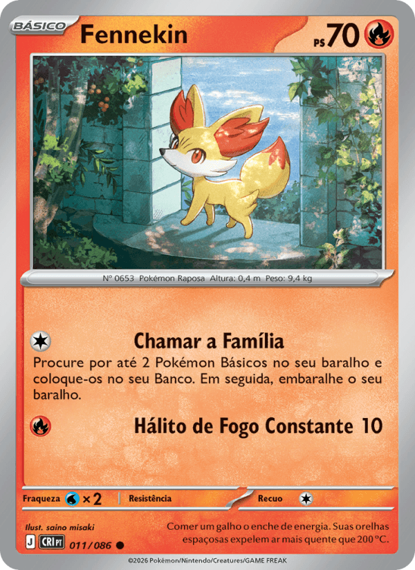 Fennekin 011/86