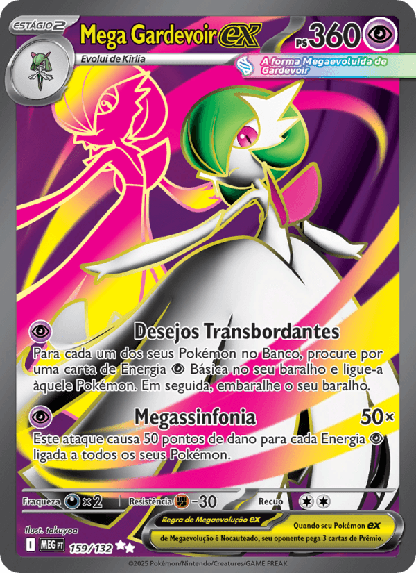 Mega Gardevoir ex 159/132