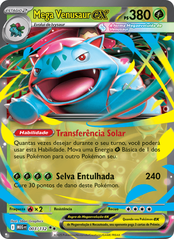 Mega Venusaur ex 003/132