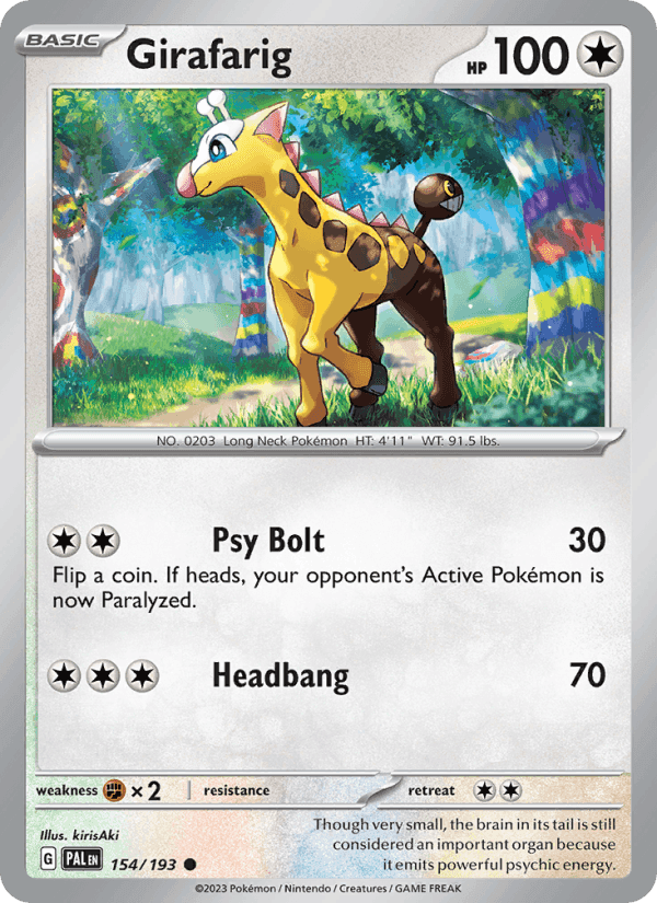 Girafarig 154/193