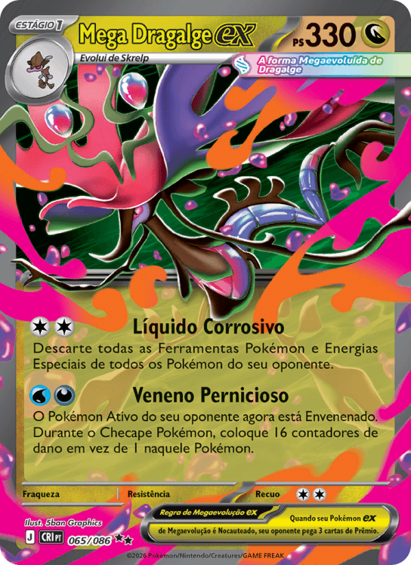 Mega Dragalge ex 065/86