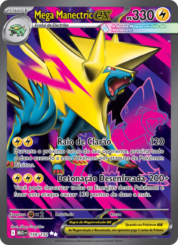 Mega Manectric ex 158/132