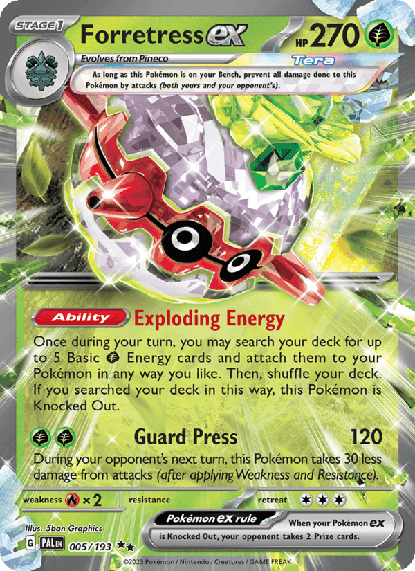 Forretress ex 005/193