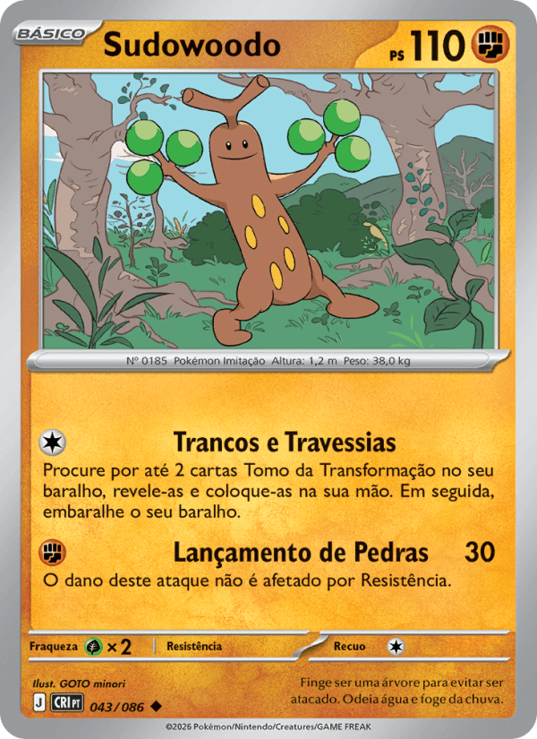 Sudowoodo 043/86