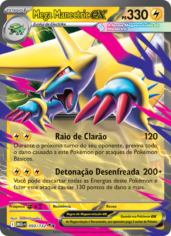 Mega Manectric ex 050/132