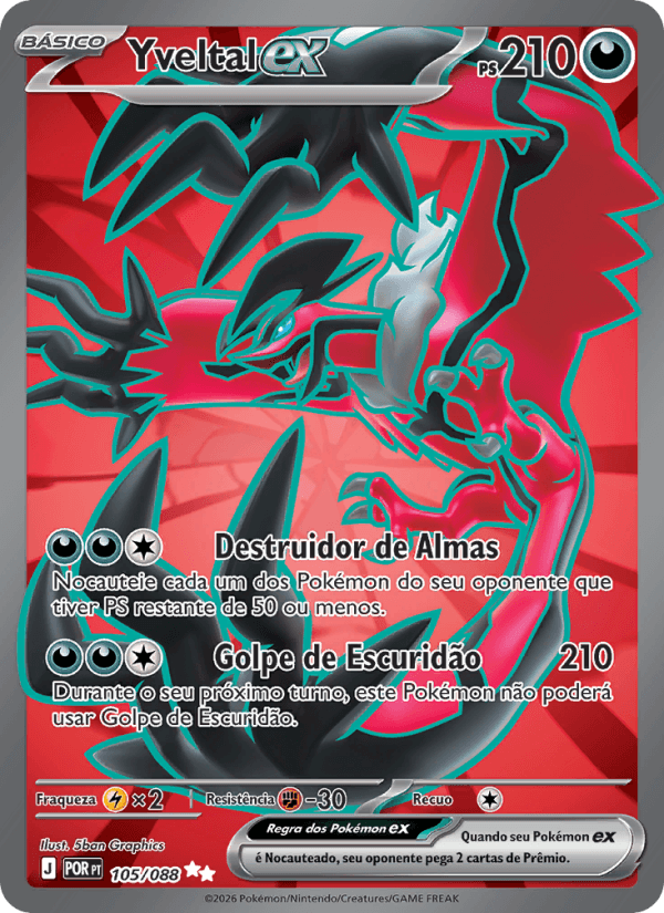 Yveltal ex 105/88